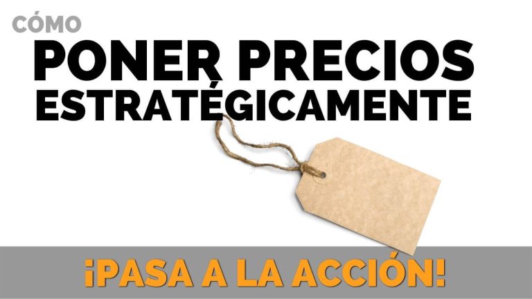 Cómo Poner Precio Estratégicamente