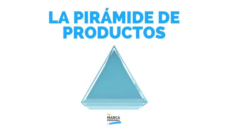 Dispara Tu Marca Personal: La Pirámide de Productos